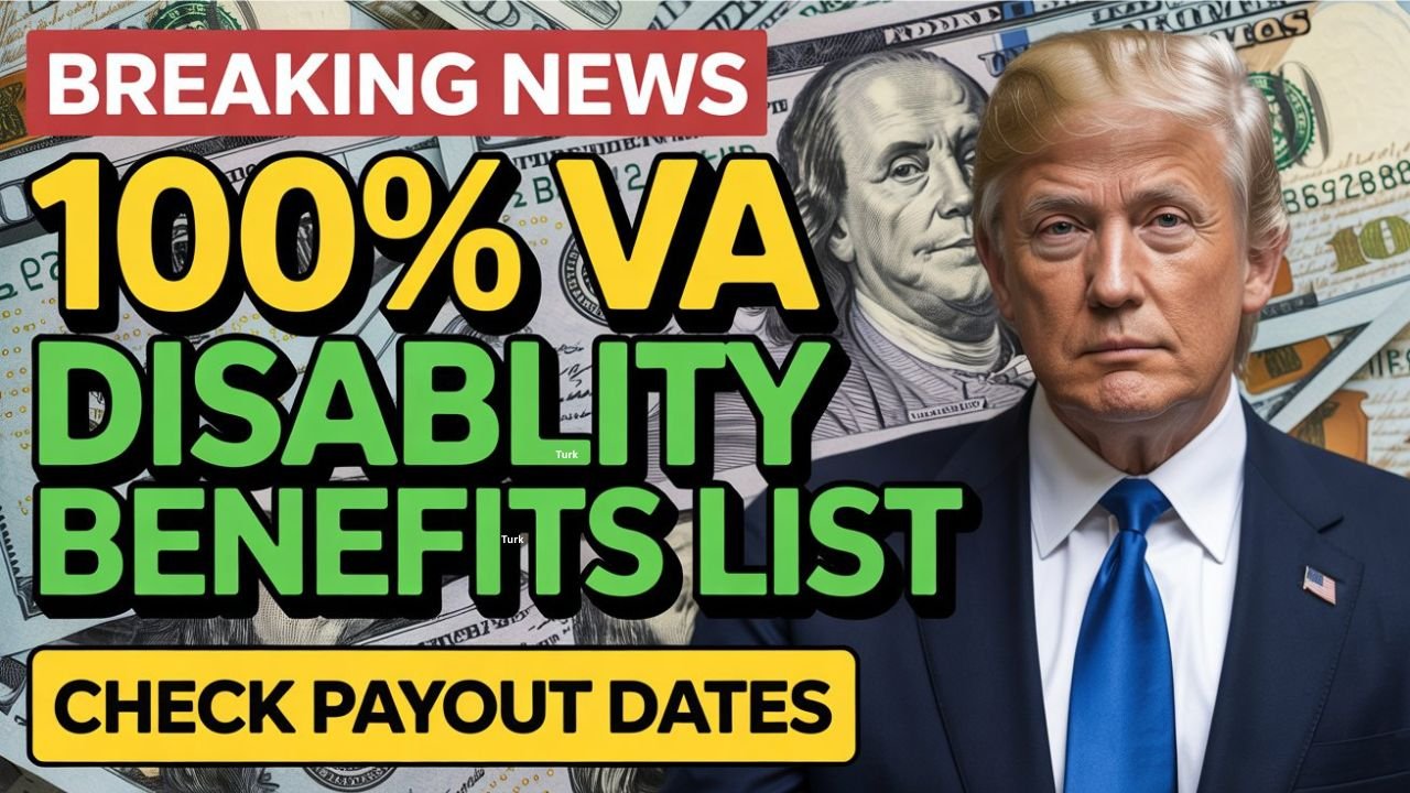 100% VA Disability Benefits List For 2025