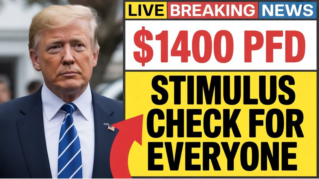 $1400 PFD Stimulus Check for Everyone