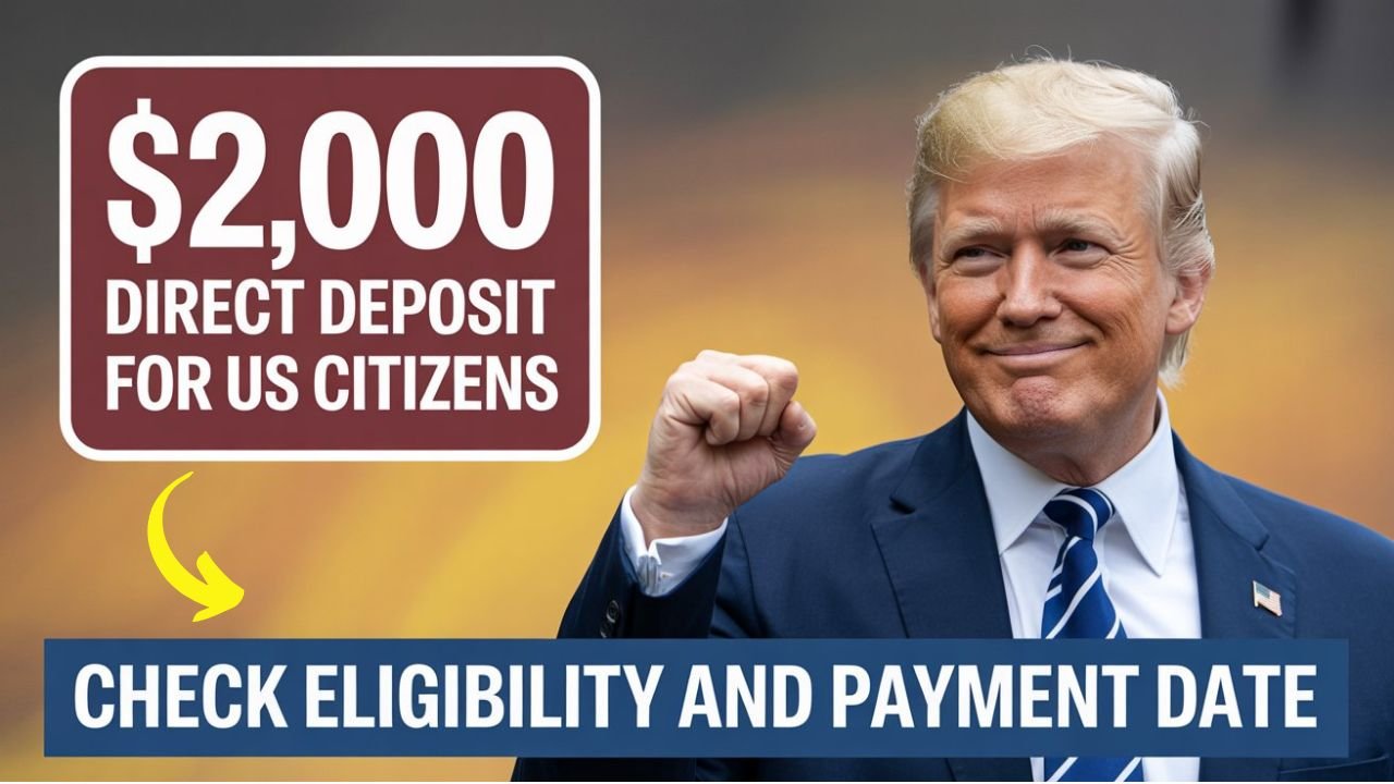 $2,000 Direct Deposit for US Citizens